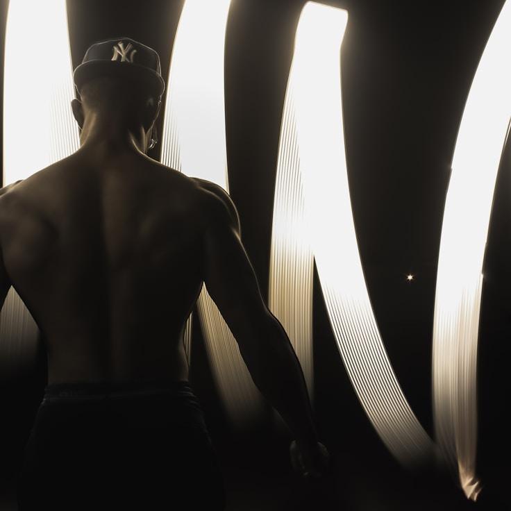 Group fitness class in a modern studio setting